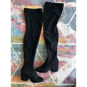 Steve Madden OTK stretchy suede boots